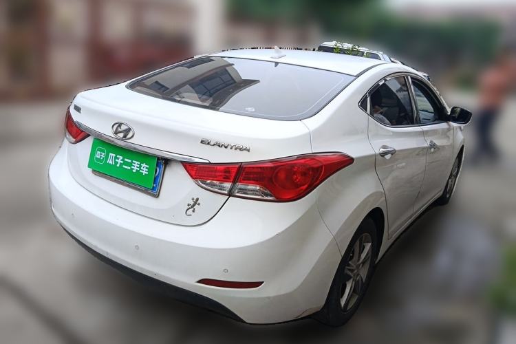 Used Hyundai Elantra (5th Generation / Langdong) 2013 1.6L Automatic Leading Model Rear Right 45 Deg