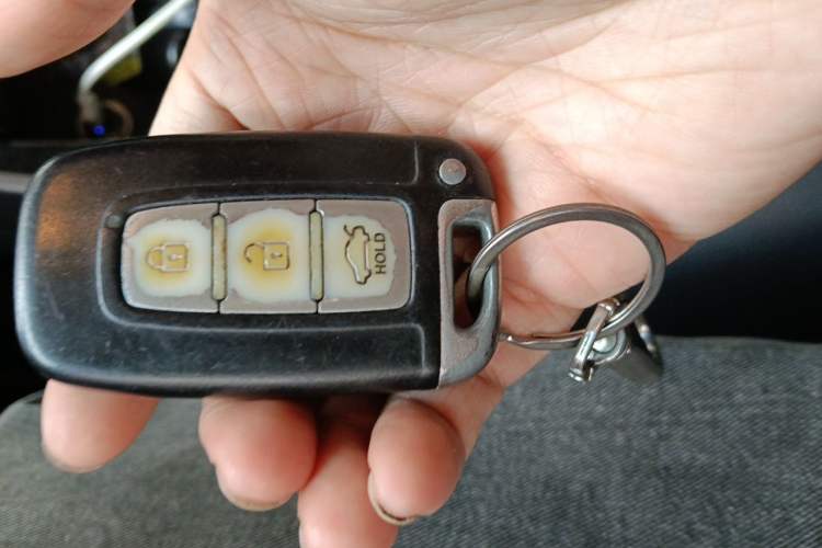 Used Hyundai Elantra (5th Generation / Langdong) 2013 1.6L Automatic Leading Model Vehicle Key