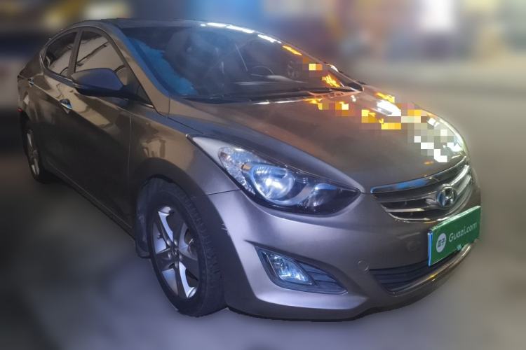 Used Hyundai Elantra (5th Generation / Langdong) 2013 1.6L Automatic Leading Model Front Right 45 Deg