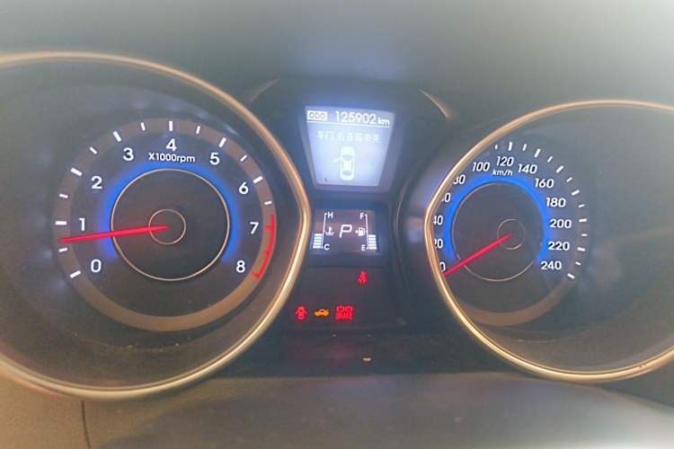 Used Hyundai Elantra (5th Generation / Langdong) 2013 1.6L Automatic Luxury Model Instrument Cluster