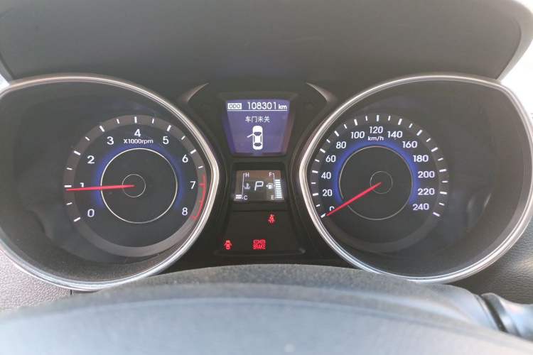 Used Hyundai Elantra (5th Generation / Langdong) 2013 1.6L Automatic Luxury Model Instrument Cluster