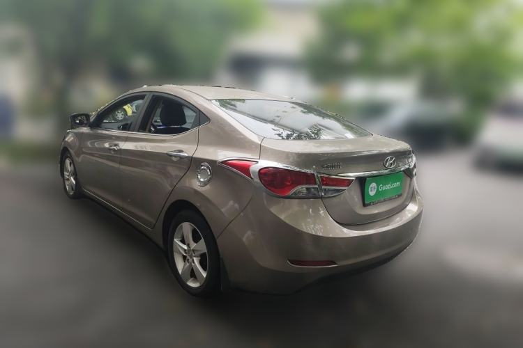 Used Hyundai Elantra (5th Generation / Langdong) 2013 1.6L Automatic Leading Model Rear Left 45 Deg