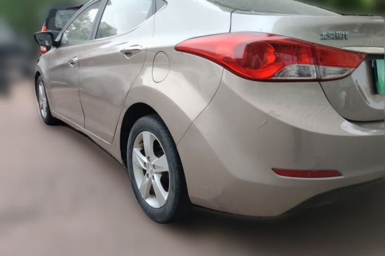 Used Hyundai Elantra (5th Generation / Langdong) 2013 1.6L Automatic Leading Model Rear Left 45 Deg
