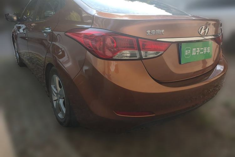 Used Hyundai Elantra (5th Generation / Langdong) 2013 1.6L Automatic Leading Model Rear Left 45 Deg
