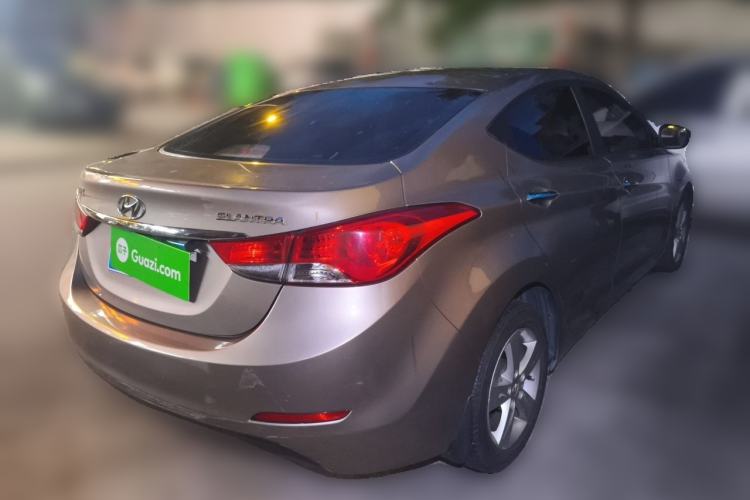 Used Hyundai Elantra (5th Generation / Langdong) 2013 1.6L Automatic Leading Model Rear Right 45 Deg