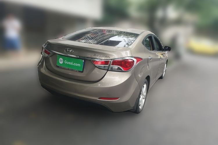 Used Hyundai Elantra (5th Generation / Langdong) 2013 1.6L Automatic Leading Model Rear Right 45 Deg