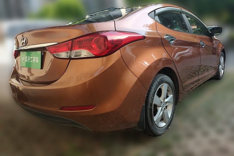 Used Hyundai Elantra (5th Generation / Langdong) 2013 1.6L Automatic Leading Model Rear Right 45 Deg