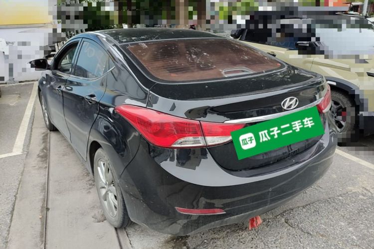 Used Hyundai Elantra (5th Generation / Langdong) 2015 1.6L Automatic Fashion Model Rear Left 45 Deg
