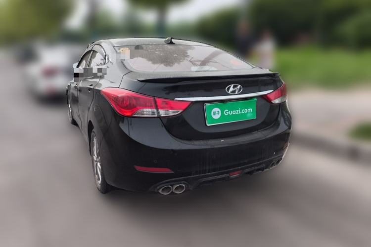 Used Hyundai Elantra (5th Generation / Langdong) 2015 1.6L Automatic Fashion Model Rear Left 45 Deg
