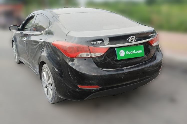 Used Hyundai Elantra (5th Generation / Langdong) 2015 1.6L Automatic Leading Model Rear Left 45 Deg