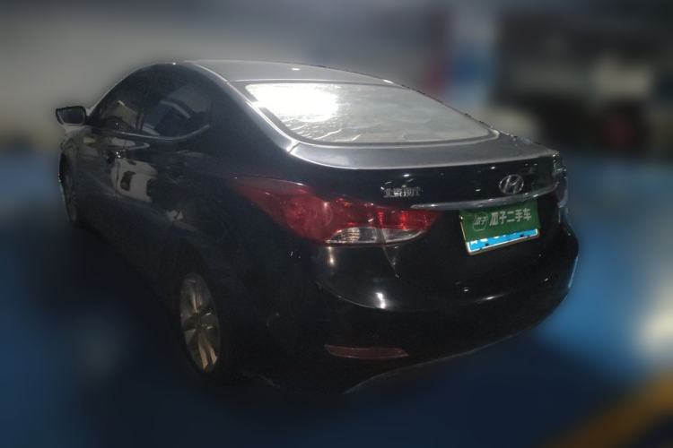 Used Hyundai Elantra (5th Generation / Langdong) 2015 1.6L Automatic Fashion Model Rear Left 45 Deg