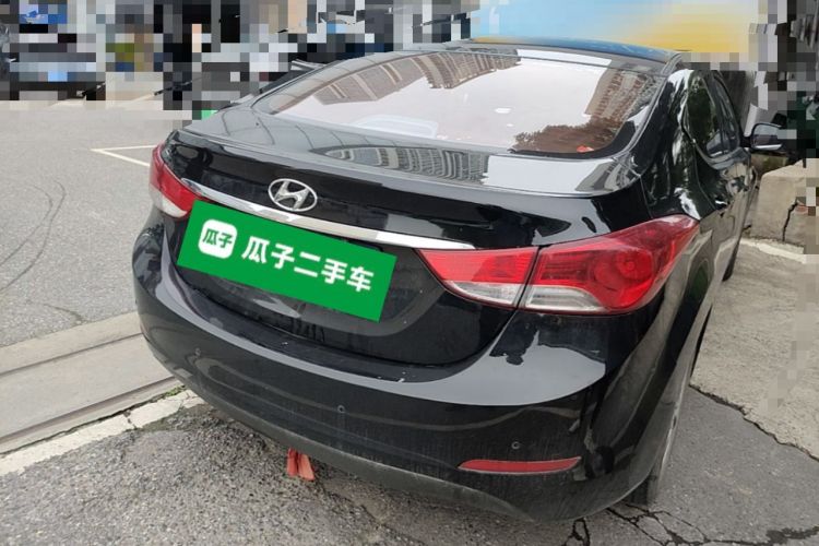 Used Hyundai Elantra (5th Generation / Langdong) 2015 1.6L Automatic Fashion Model Rear Right 45 Deg