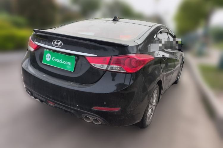 Used Hyundai Elantra (5th Generation / Langdong) 2015 1.6L Automatic Fashion Model Rear Right 45 Deg