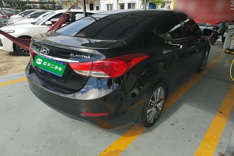 Used Hyundai Elantra (5th Generation / Langdong) 2015 1.6L Automatic Leading Model Rear Right 45 Deg
