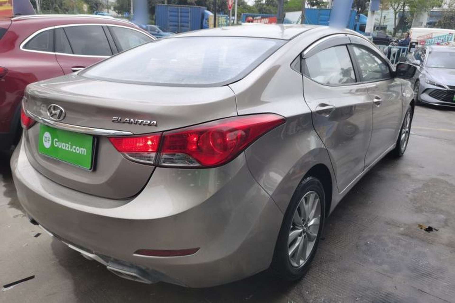 Used Hyundai Elantra (5th Generation / Langdong) 2015 1.6L Automatic Fashion Model Rear Right 45 Deg
