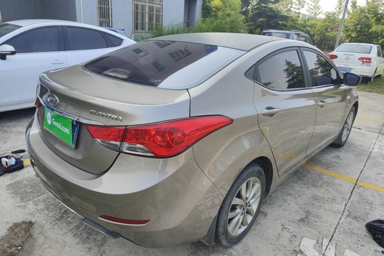 Used Hyundai Elantra (5th Generation / Langdong) 2015 1.6L Automatic Fashion Model Rear Right 45 Deg