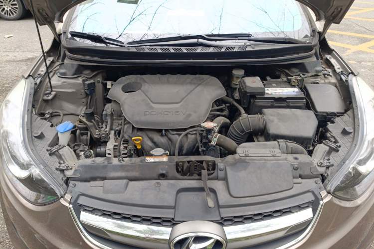 Used Hyundai Elantra (5th Generation / Langdong) 2015 1.6L Automatic Luxury Model Engine Bay