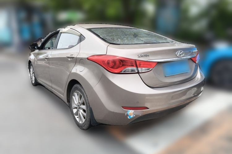 Used Hyundai Elantra (5th Generation / Langdong) 2015 1.6L Automatic Fashion Model Rear Left 45 Deg