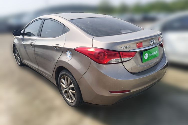 Used Hyundai Elantra (5th Generation / Langdong) 2015 1.6L Automatic Fashion Model Rear Left 45 Deg
