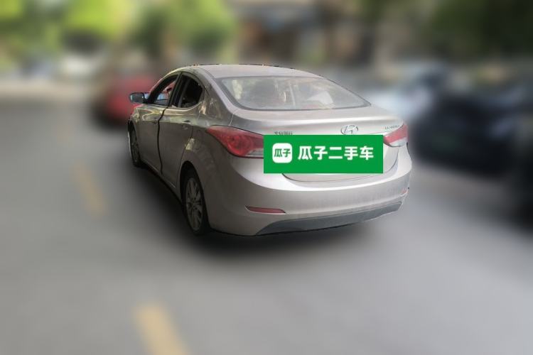 Used Hyundai Elantra (5th Generation / Langdong) 2015 1.6L Automatic Fashion Model Rear Left 45 Deg