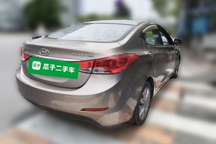 Used Hyundai Elantra (5th Generation / Langdong) 2015 1.6L Automatic Fashion Model Rear Right 45 Deg
