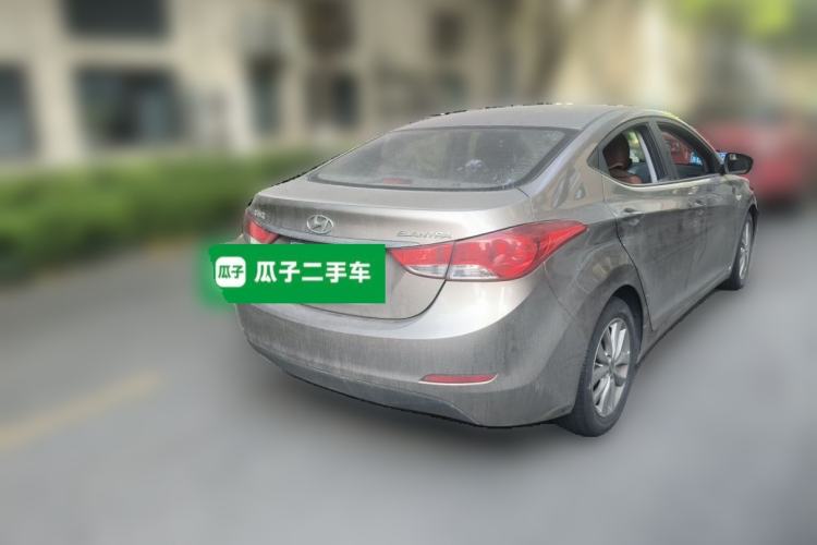 Used Hyundai Elantra (5th Generation / Langdong) 2015 1.6L Automatic Fashion Model Rear Right 45 Deg