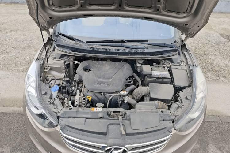 Used Hyundai Elantra (5th Generation / Langdong) 2015 1.6L Automatic Luxury Model Engine Bay