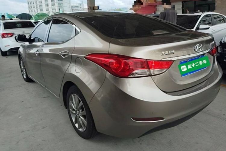 Used Hyundai Elantra (5th Generation / Langdong) 2015 1.6L Manual Leading Model Rear Left 45 Deg