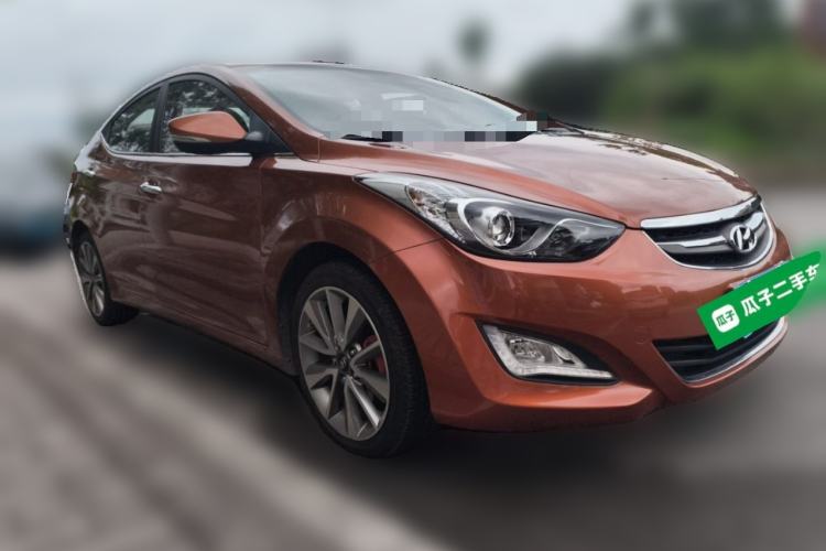 Used Hyundai Elantra (5th Generation / Langdong) 2015 1.6L Automatic Leading Model Front Right 45 Deg
