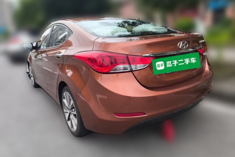 Used Hyundai Elantra (5th Generation / Langdong) 2015 1.6L Automatic Leading Model Rear Left 45 Deg