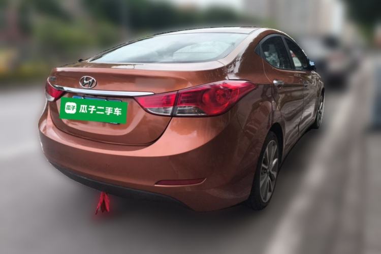 Used Hyundai Elantra (5th Generation / Langdong) 2015 1.6L Automatic Leading Model Rear Right 45 Deg