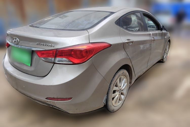 Used Hyundai Elantra (5th Generation / Langdong) 2015 1.6L Automatic Fashion Model Rear Right 45 Deg