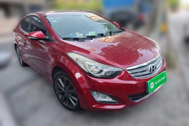 Used Hyundai Elantra (5th Generation / Langdong) 2015 1.6L Automatic Leading Model Front Right 45 Deg