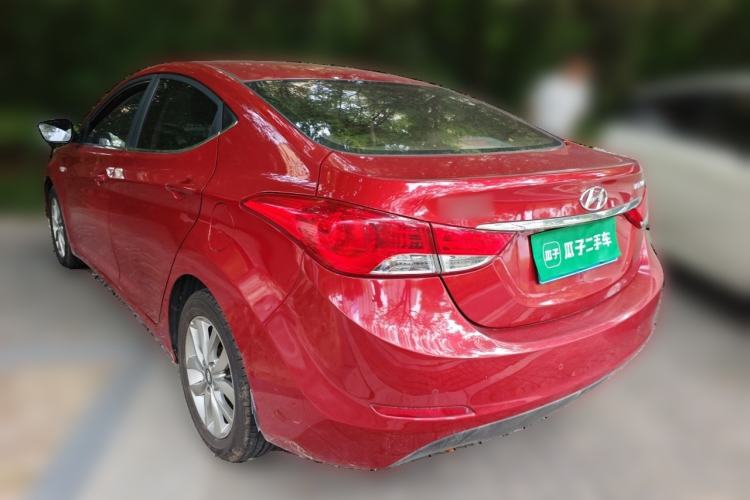 Used Hyundai Elantra (5th Generation / Langdong) 2015 1.6L Automatic Fashion Model Rear Left 45 Deg