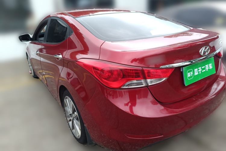 Used Hyundai Elantra (5th Generation / Langdong) 2015 1.6L Automatic Leading Model Rear Left 45 Deg