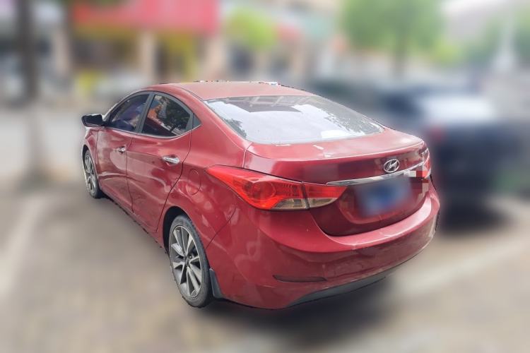 Used Hyundai Elantra (5th Generation / Langdong) 2015 1.6L Automatic Leading Model Rear Left 45 Deg