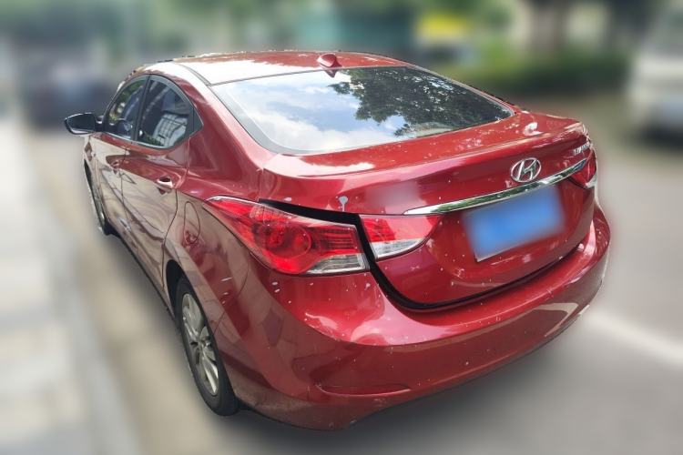 Used Hyundai Elantra (5th Generation / Langdong) 2015 1.6L Manual Fashion Edition Rear Left 45 Deg