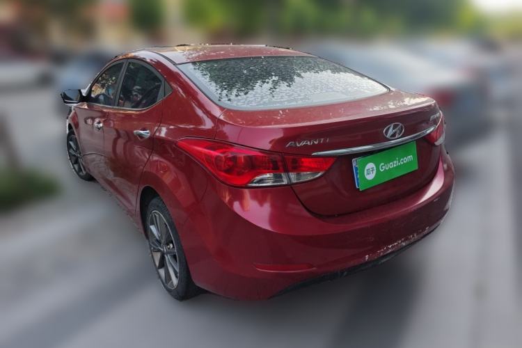 Used Hyundai Elantra (5th Generation / Langdong) 2015 1.6L Automatic Leading Model Rear Left 45 Deg