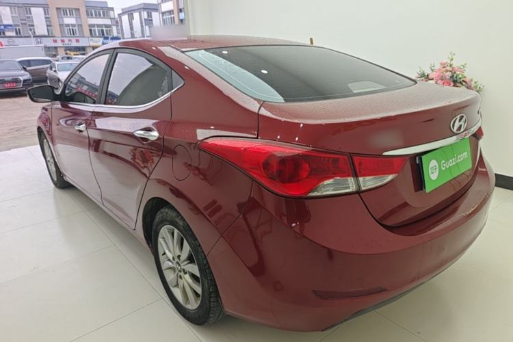 Used Hyundai Elantra (5th Generation / Langdong) 2015 1.6L Manual Leading Model Rear Left 45 Deg