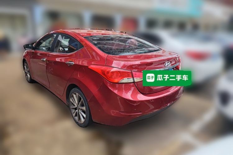 Used Hyundai Elantra (5th Generation / Langdong) 2015 1.6L Automatic Leading Model Rear Left 45 Deg