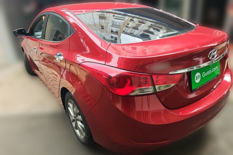 Used Hyundai Elantra (5th Generation / Langdong) 2015 1.6L Manual Leading Model Rear Left 45 Deg