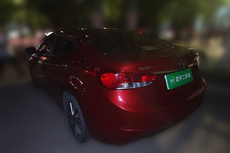 Used Hyundai Elantra (5th Generation / Langdong) 2015 1.6L Automatic Leading Model Rear Left 45 Deg