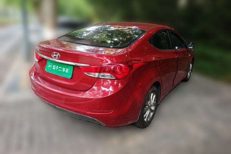 Used Hyundai Elantra (5th Generation / Langdong) 2015 1.6L Automatic Fashion Model Rear Right 45 Deg