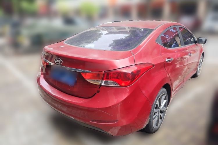 Used Hyundai Elantra (5th Generation / Langdong) 2015 1.6L Automatic Leading Model Rear Right 45 Deg