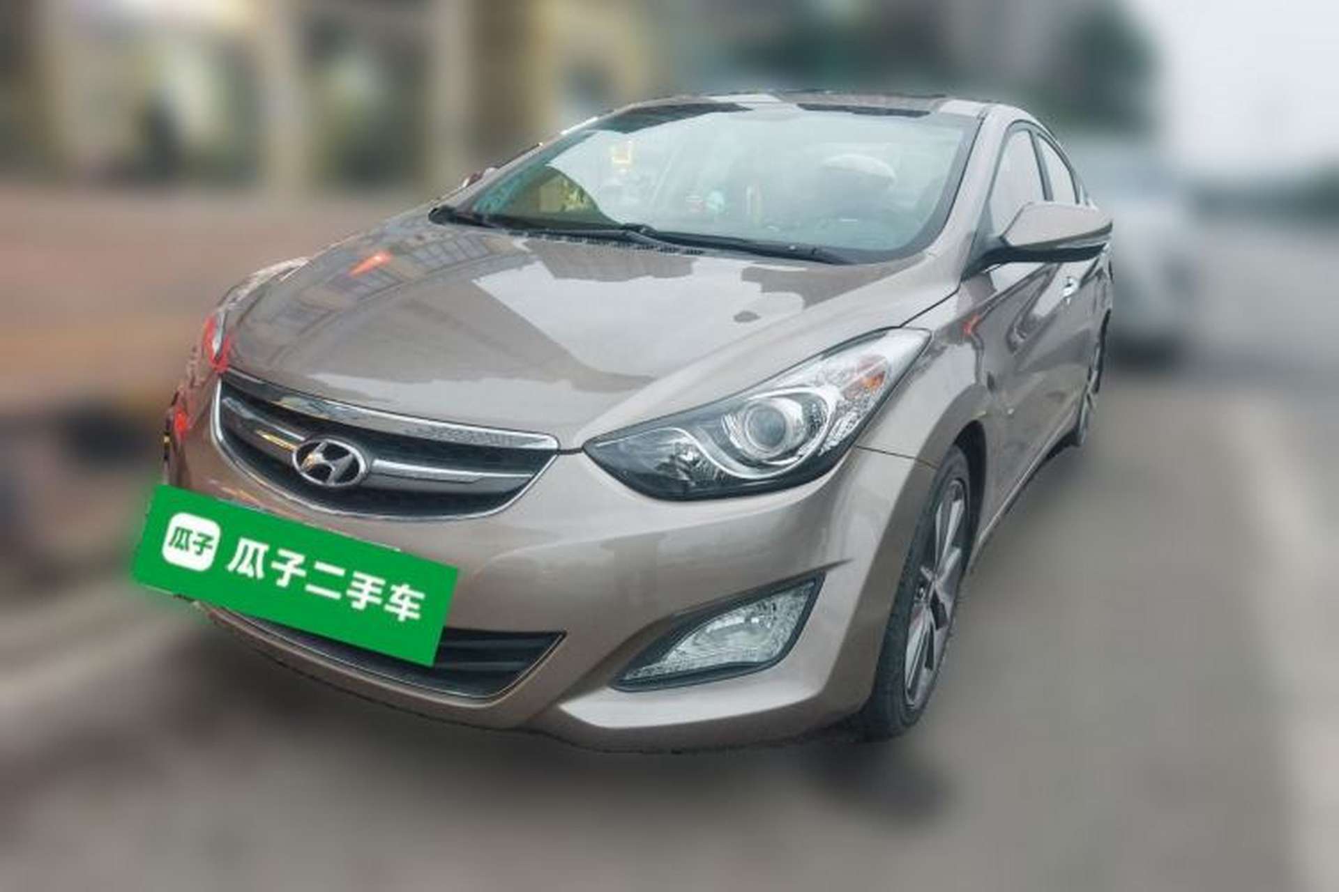 Used Hyundai Elantra (5th Generation / Langdong) 2015 1.6L Automatic Leading Model Front Left 45 Deg