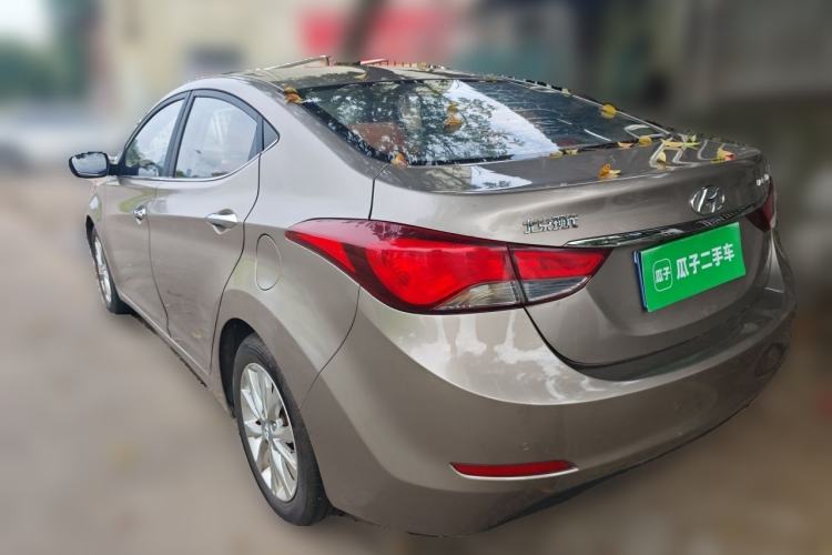 Used Hyundai Elantra (5th Generation / Langdong) 2015 1.6L Automatic Leading Model Rear Left 45 Deg