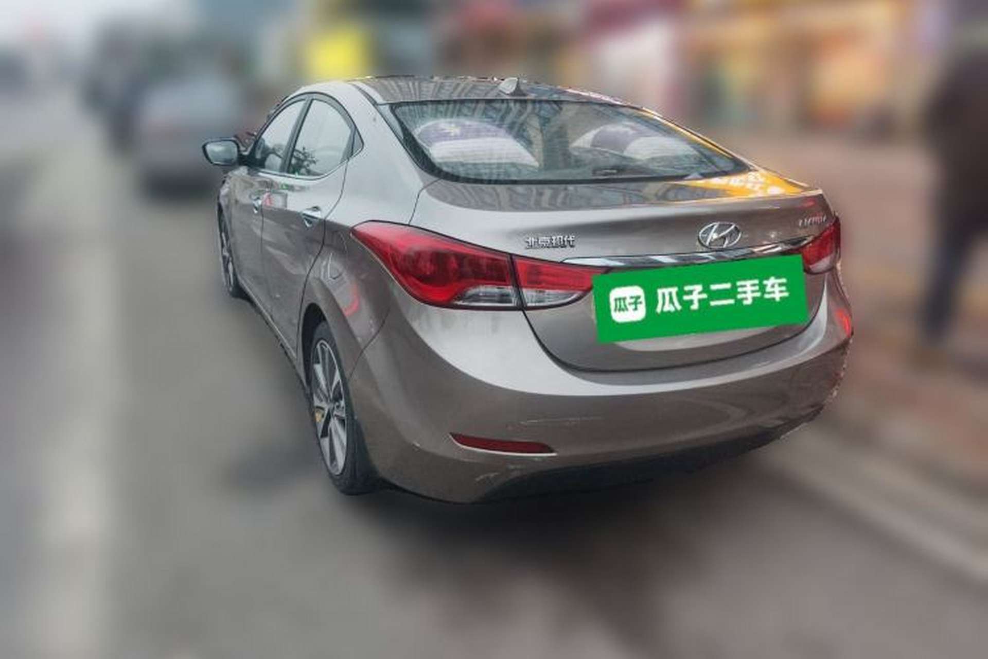 Used Hyundai Elantra (5th Generation / Langdong) 2015 1.6L Automatic Leading Model Rear Left 45 Deg