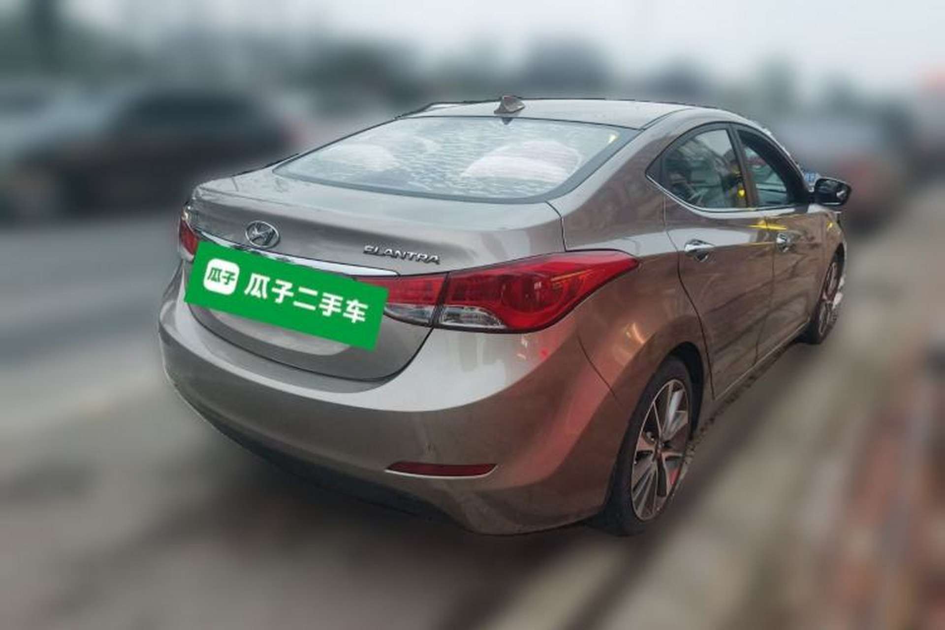 Used Hyundai Elantra (5th Generation / Langdong) 2015 1.6L Automatic Leading Model Rear Right 45 Deg