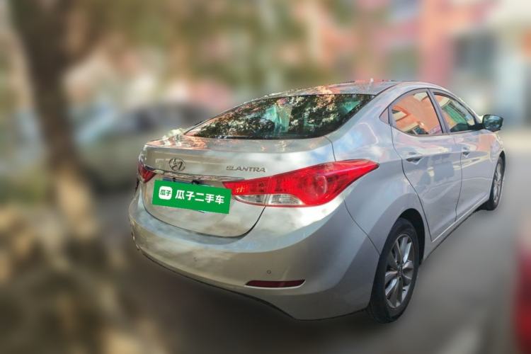 Used Hyundai Elantra (5th Generation / Langdong) 2015 1.6L Automatic Fashion Model Rear Right 45 Deg