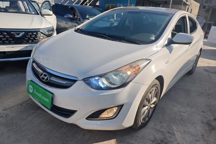 Used Hyundai Elantra (5th Generation / Langdong) 2015 1.6L Automatic Fashion Model Guazi used car, China used car export, Used car for sale, Used cars, Cheapest cars for sale